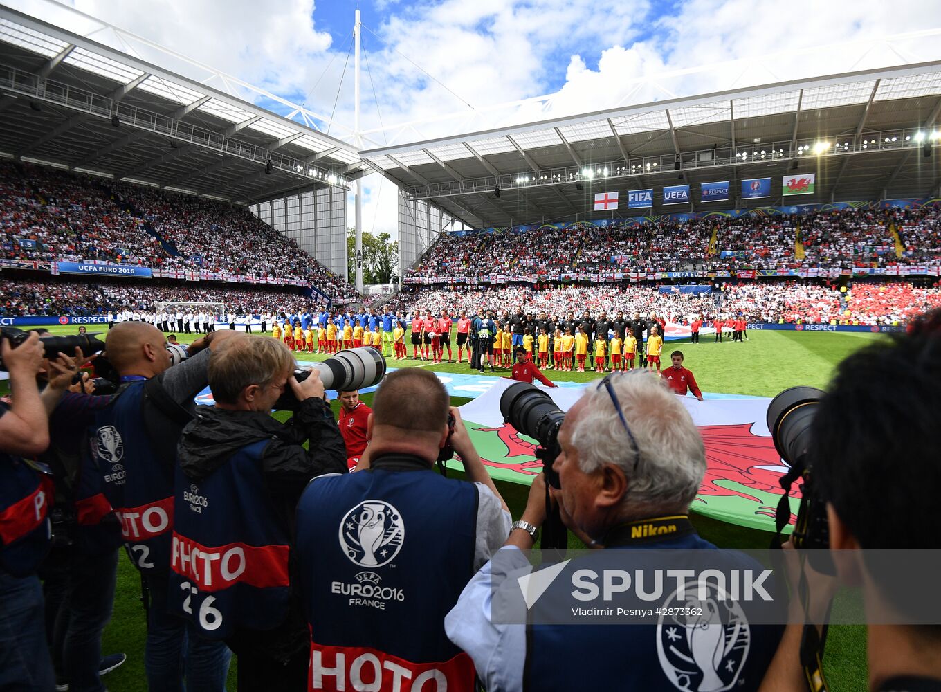 UEFA Euro 2016. England vs. Wales