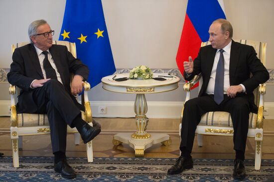 Russian President Vladimir Putin's working visit to St. Petersburg