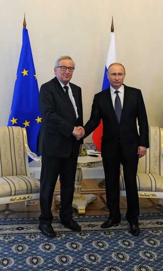 Russian President Vladimir Putin's working visit to St. Petersburg