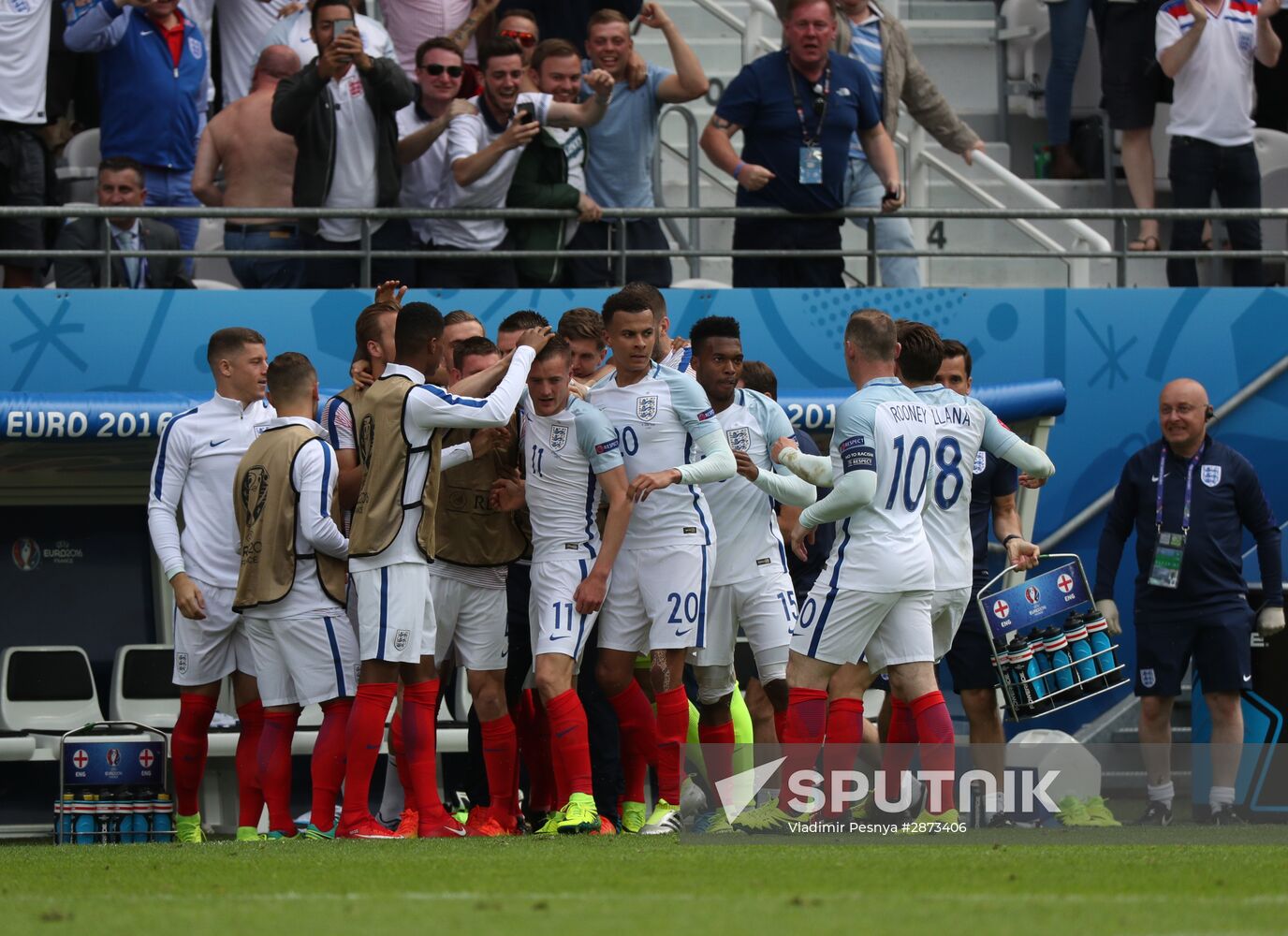UEFA Euro 2016. England vs. Wales