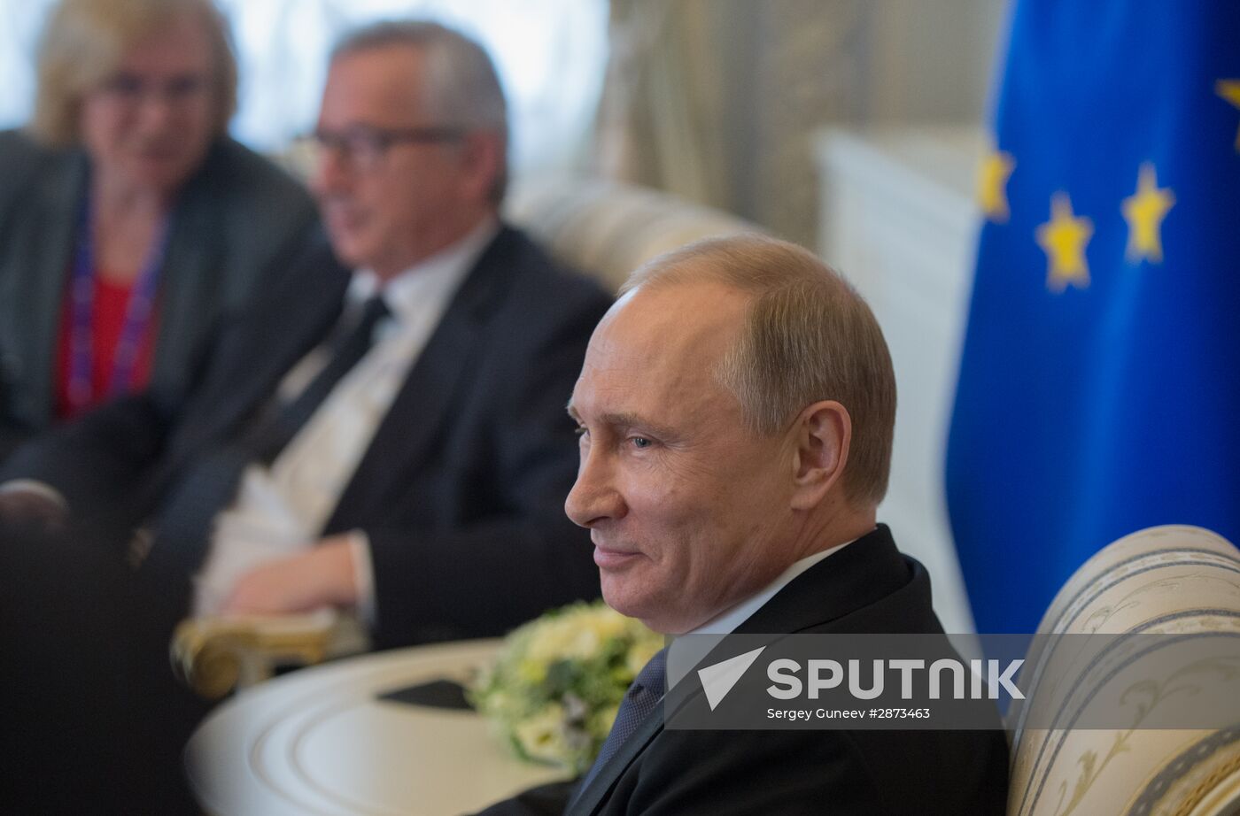 Russian President Vladimir Putin's working visit to St. Petersburg