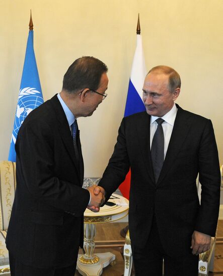 Russian President Vladimir Putin's working visit to St. Petersburg