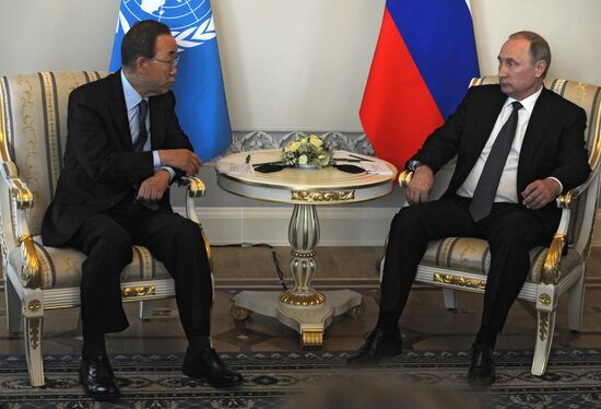 Russian President Vladimir Putin's working visit to St. Petersburg