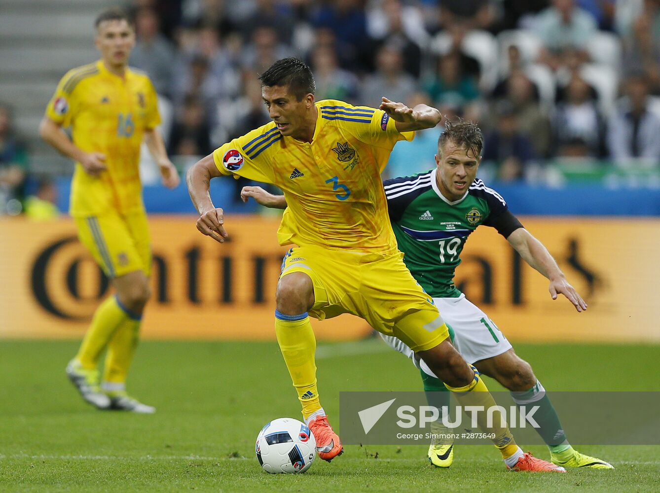 Football. UEFA Euro 2016. Ukraine vs. Northern Ireland