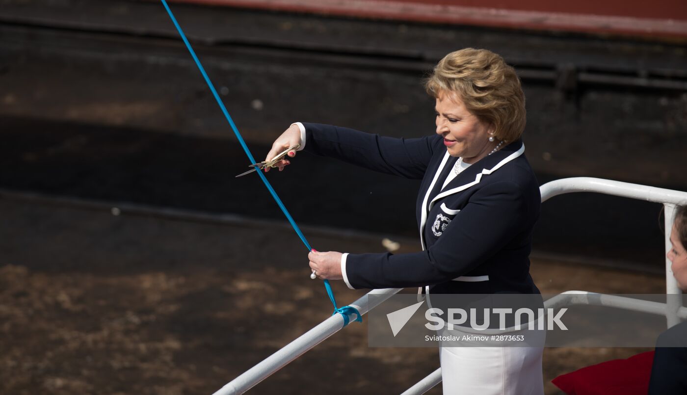 Lead Project Arktika nuclear icebreaker launched in St. Petersburg