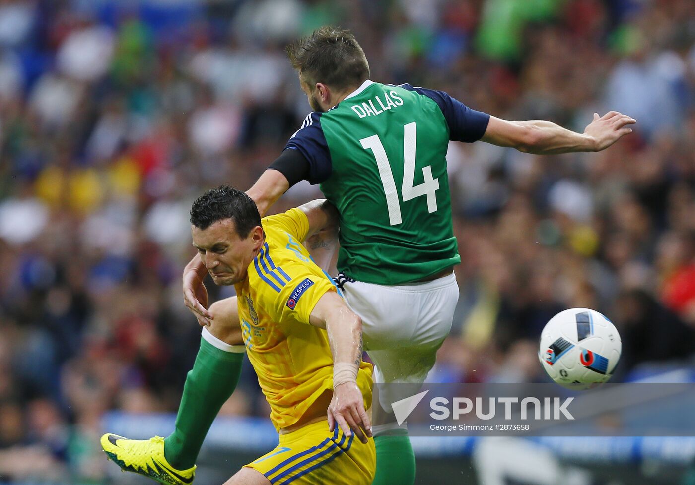 Football. UEFA Euro 2016. Ukraine vs. Northern Ireland