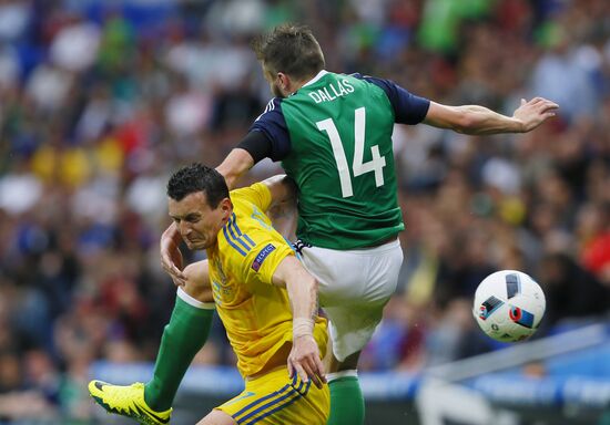 Football. UEFA Euro 2016. Ukraine vs. Northern Ireland