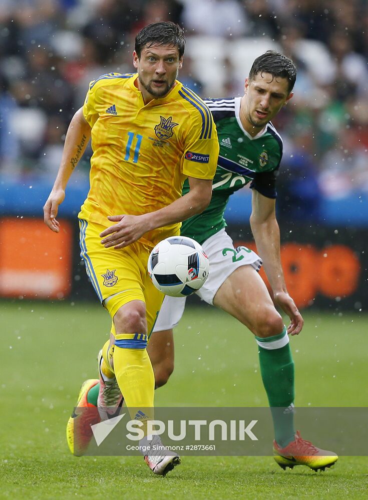 Football. UEFA Euro 2016. Ukraine vs. Northern Ireland