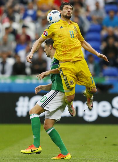 Football. UEFA Euro 2016. Ukraine vs. Northern Ireland