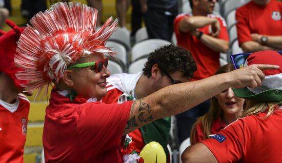 World Football Championship 2016. England vs Wales