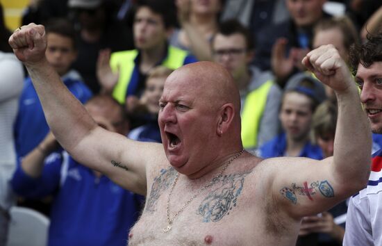 UEFA Euro 2016. England vs. Wales