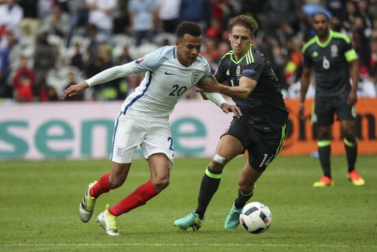 World Football Championship 2016. England vs Wales