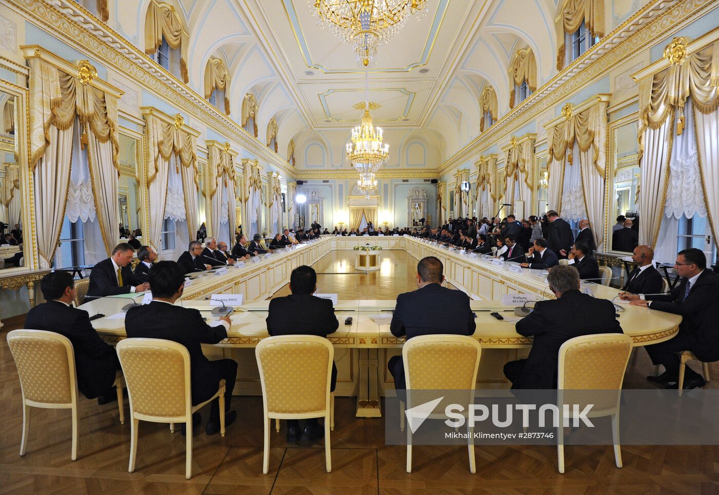 Russian President Vladimir Putin's working visit to St. Petersburg