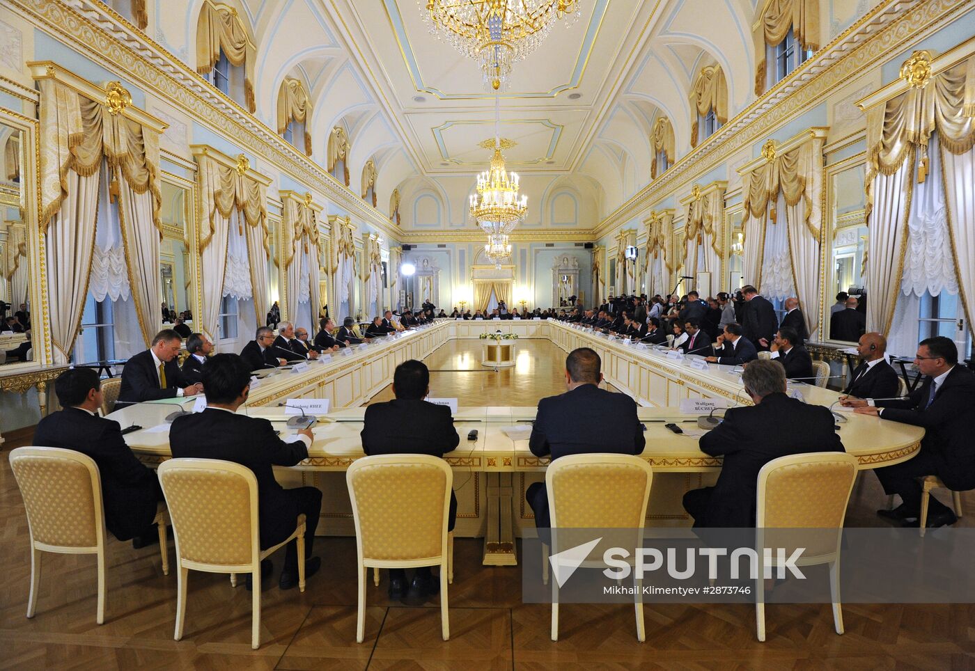 Russian President Vladimir Putin's working visit to St. Petersburg