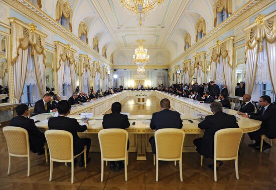 Russian President Vladimir Putin's working visit to St. Petersburg