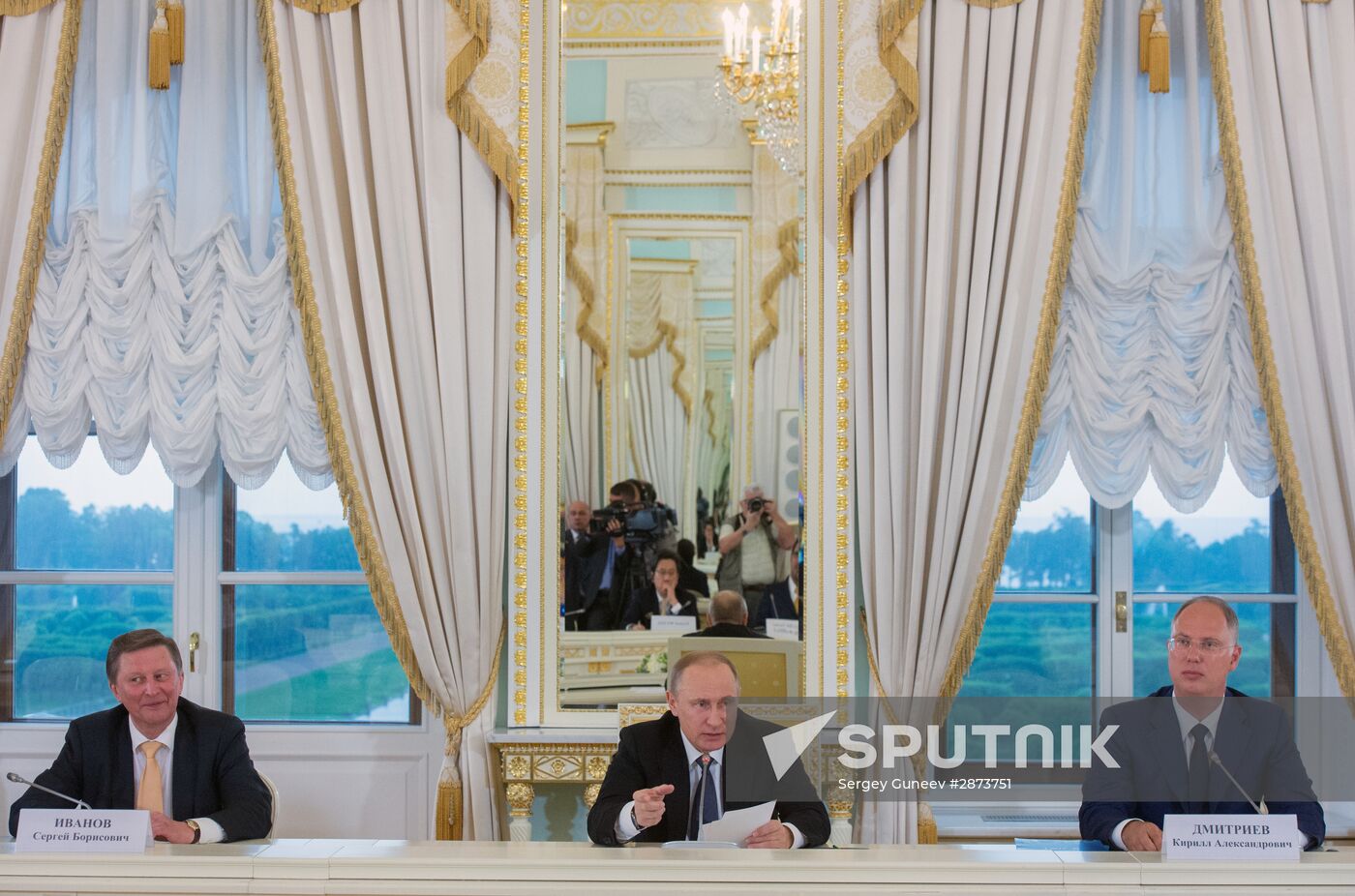 Russian President Vladimir Putin's working visit to St. Petersburg