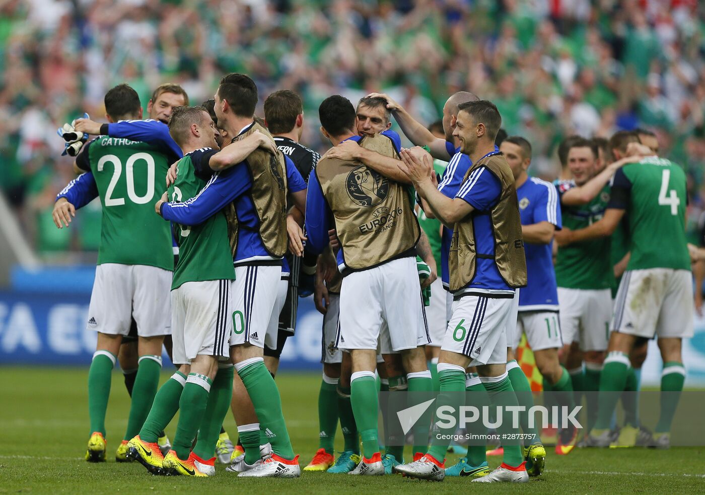 Football. UEFA Euro 2016. Ukraine vs. Northern Ireland