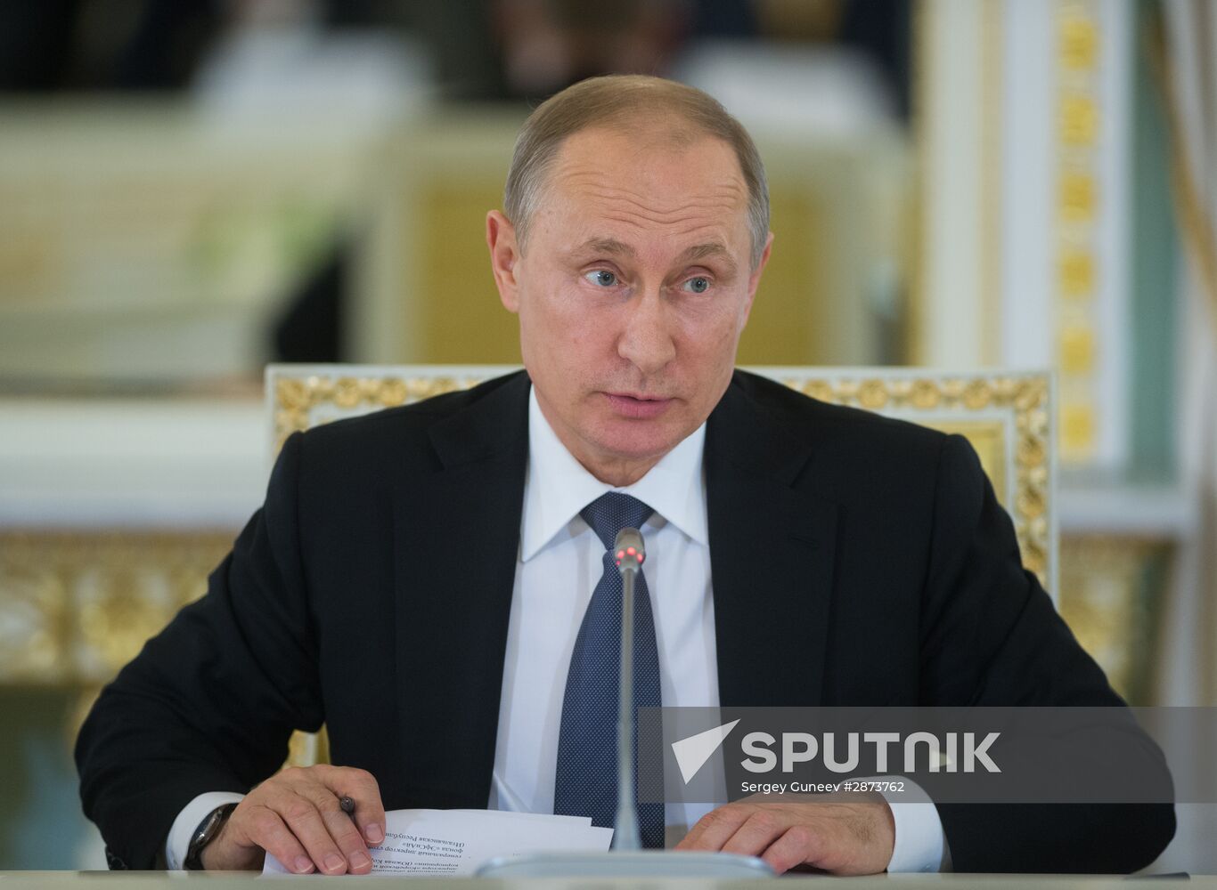 Russian President Vladimir Putin's working visit to St. Petersburg