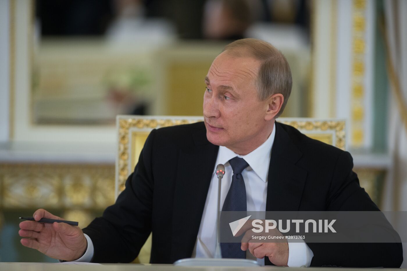 Russian President Vladimir Putin's working visit to St. Petersburg