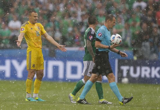 Football. UEFA Euro 2016. Ukraine vs. Northern Ireland