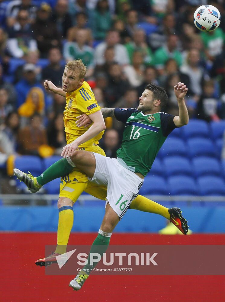 Football. UEFA Euro 2016. Ukraine vs. Northern Ireland