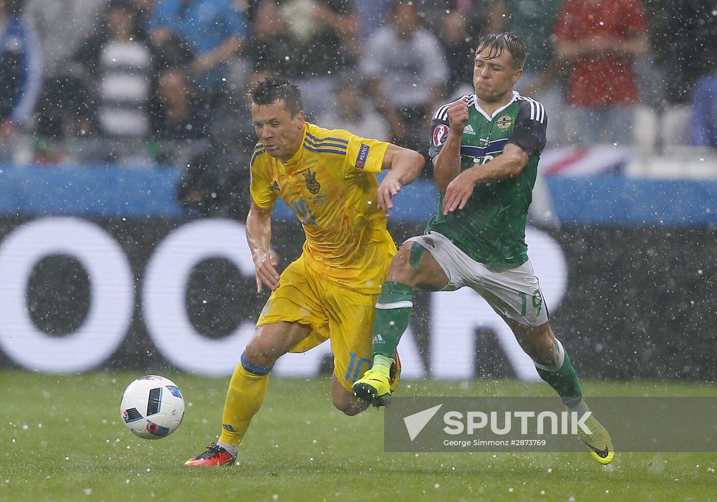 Football. UEFA Euro 2016. Ukraine vs. Northern Ireland