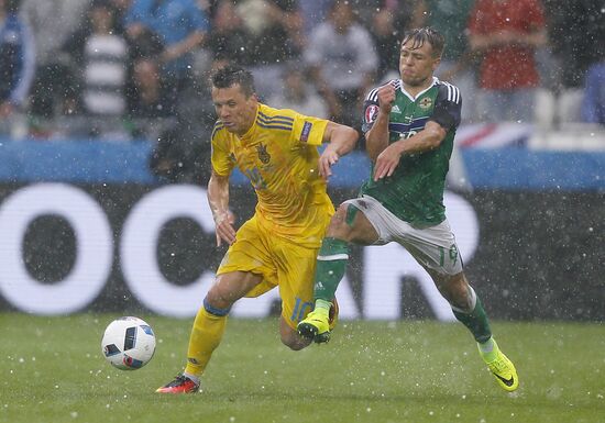 Football. UEFA Euro 2016. Ukraine vs. Northern Ireland