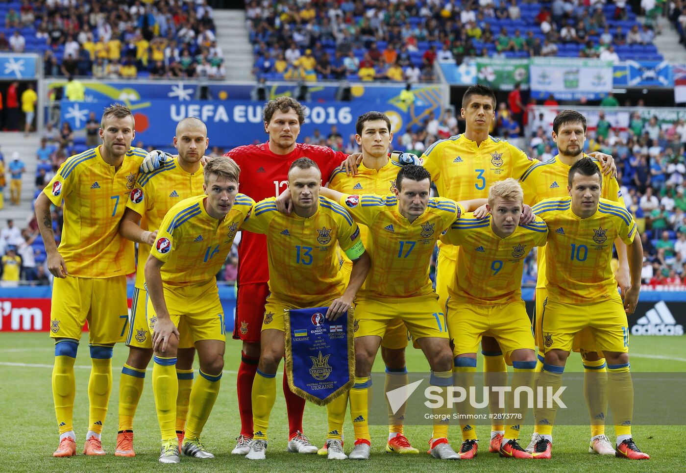 UEFA Euro 2016. Ukraine vs. Northern Ireland