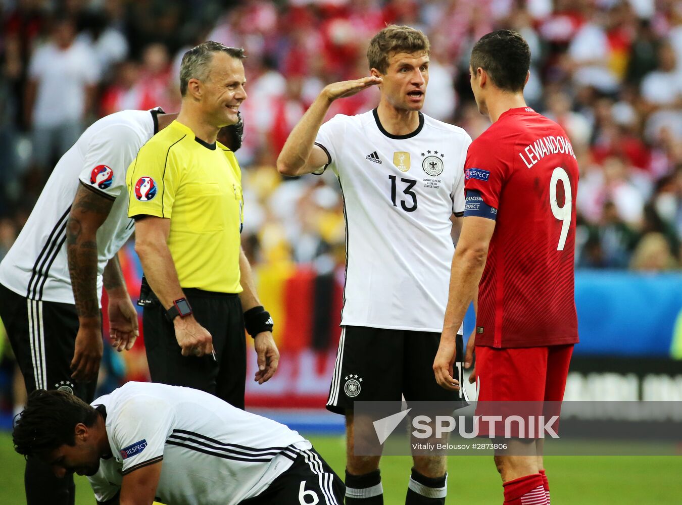 UEFA Euro 2016. Germany vs. Poland