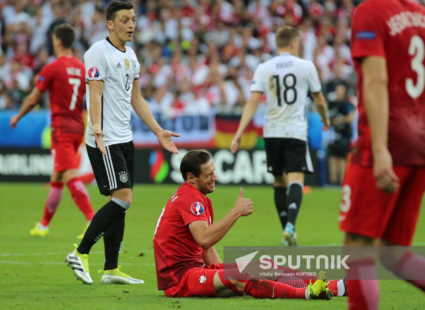 UEFA Euro 2016. Germany vs. Poland