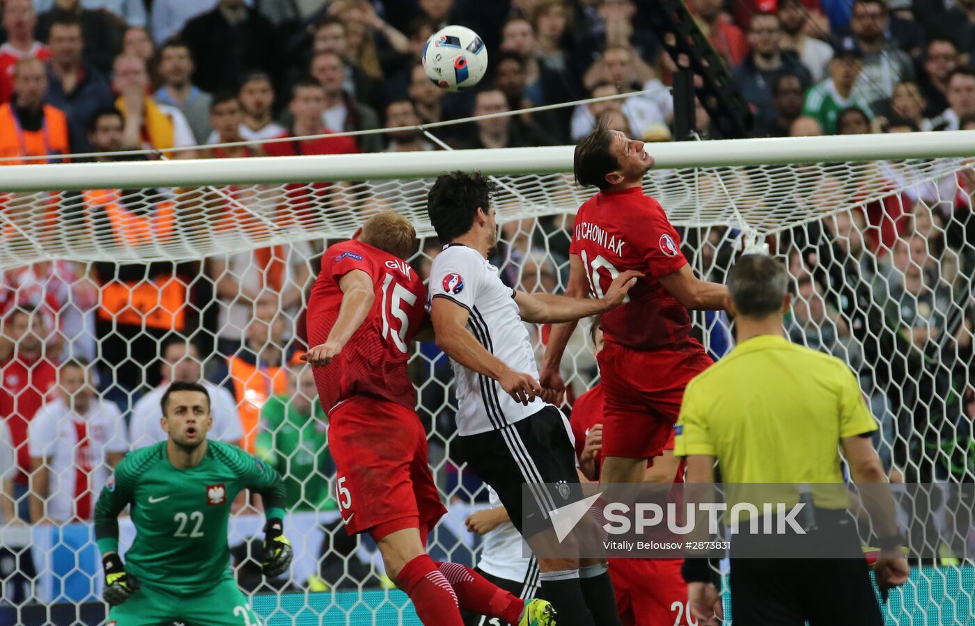 UEFA Euro 2016. Germany vs. Poland