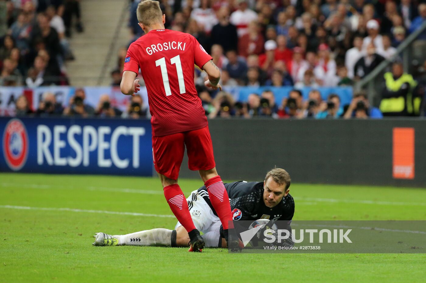 UEFA Euro 2016. Germany vs. Poland