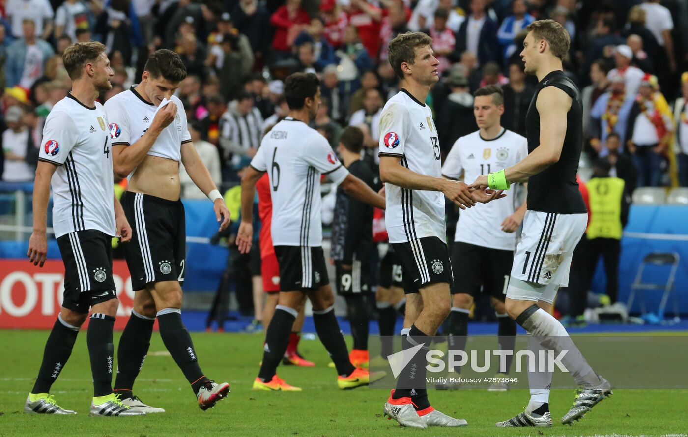 UEFA Euro 2016. Germany vs. Poland