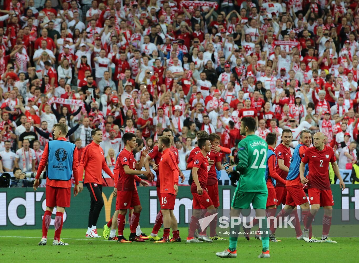 UEFA Euro 2016. Germany vs. Poland