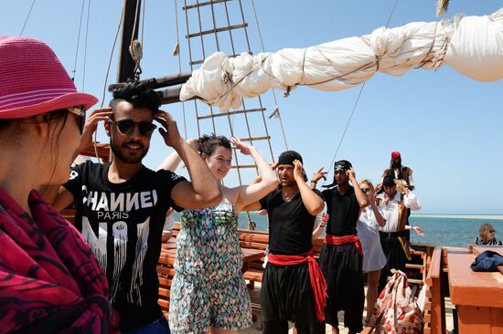 Vacationing on Tunisian island of Djerba