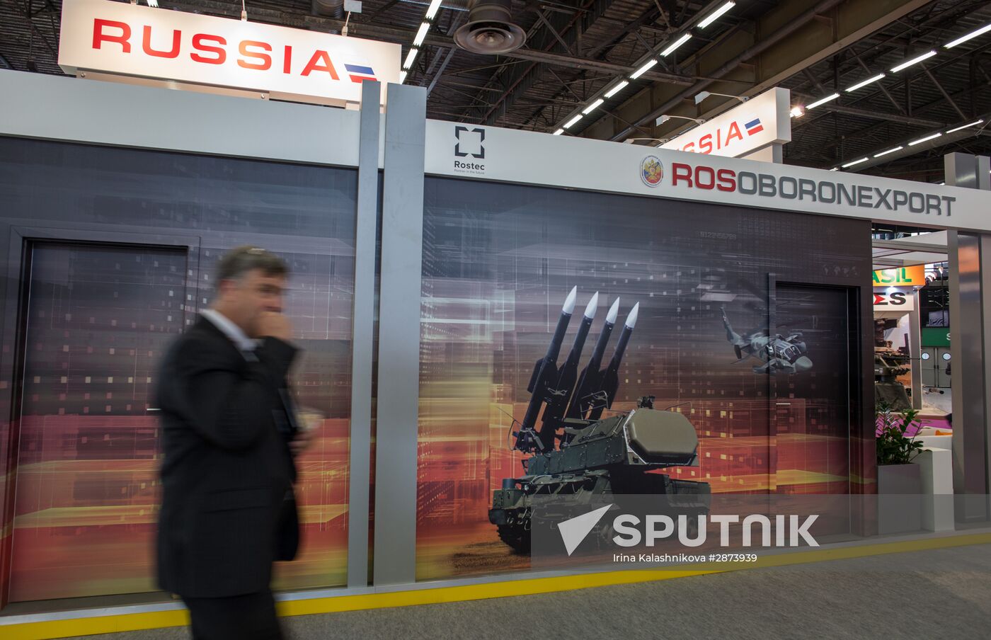 EUROSATORY international defense exhibition in Paris