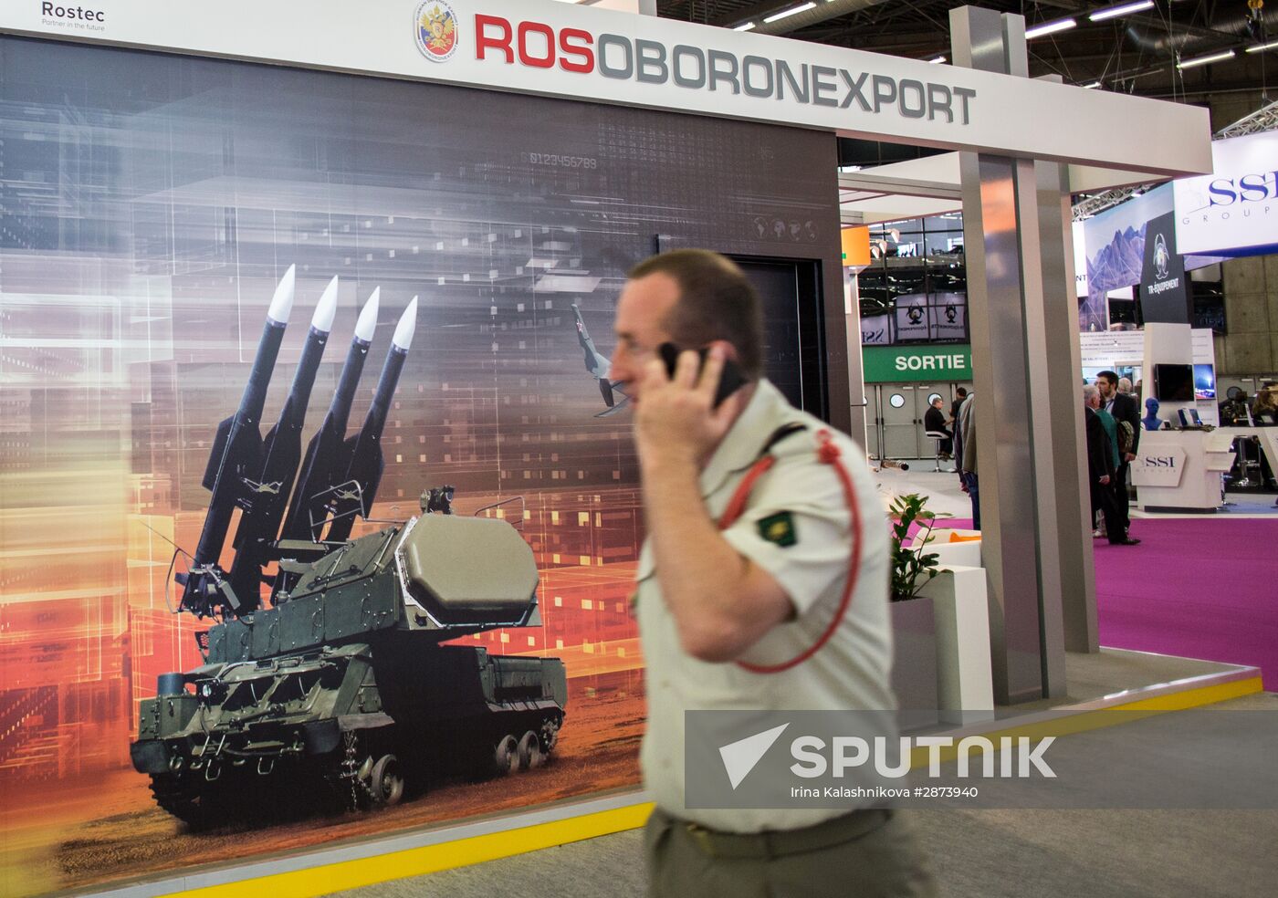 EUROSATORY international defense exhibition in Paris