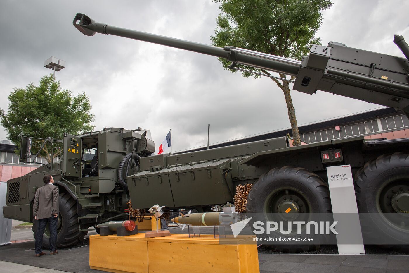 EUROSATORY international defense exhibition in Paris