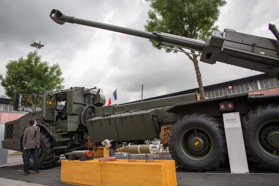 EUROSATORY international defense exhibition in Paris