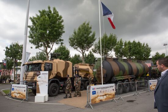 EUROSATORY international defense exhibition in Paris