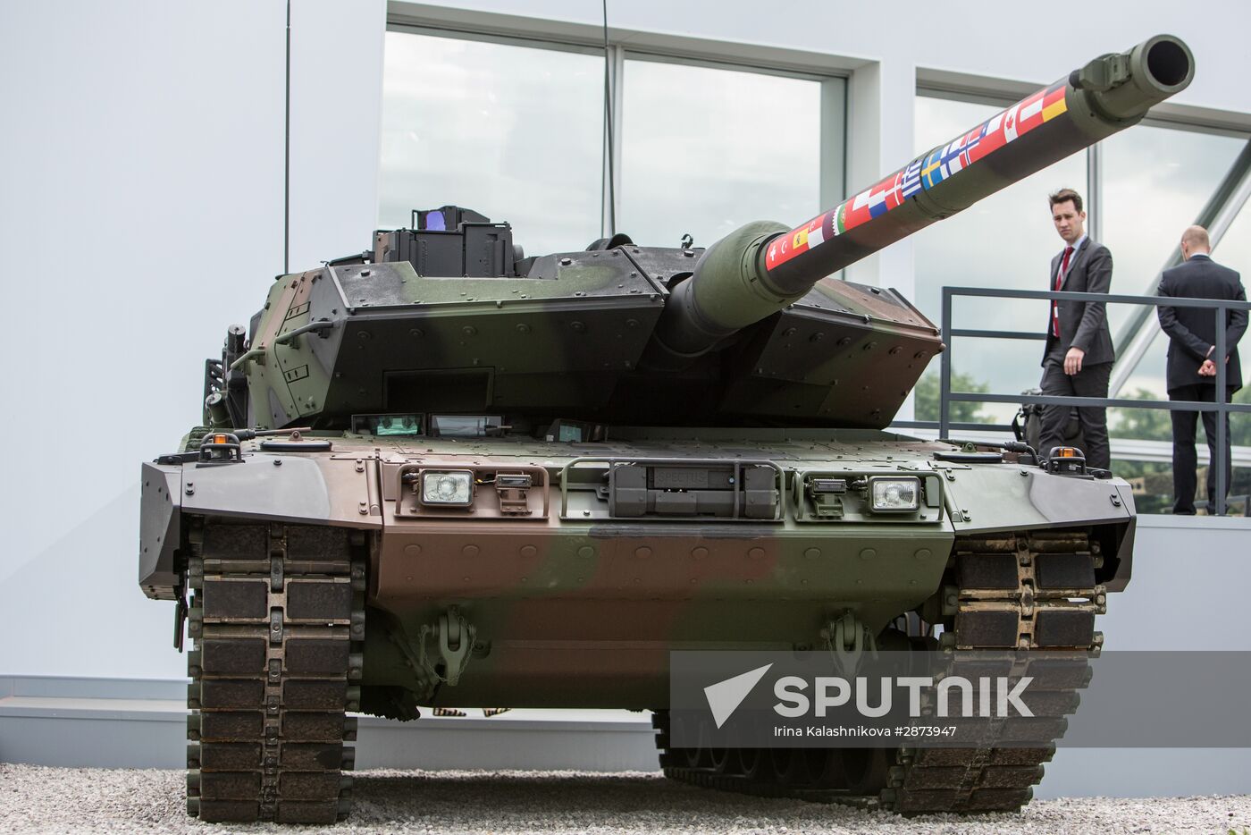 EUROSATORY international defense exhibition in Paris