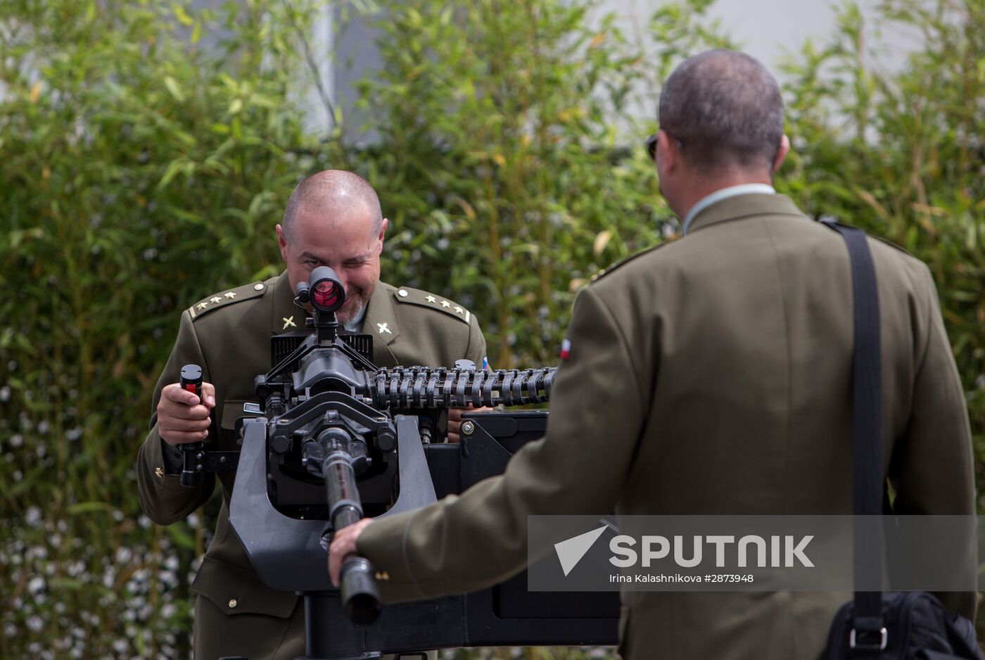 EUROSATORY international defense exhibition in Paris