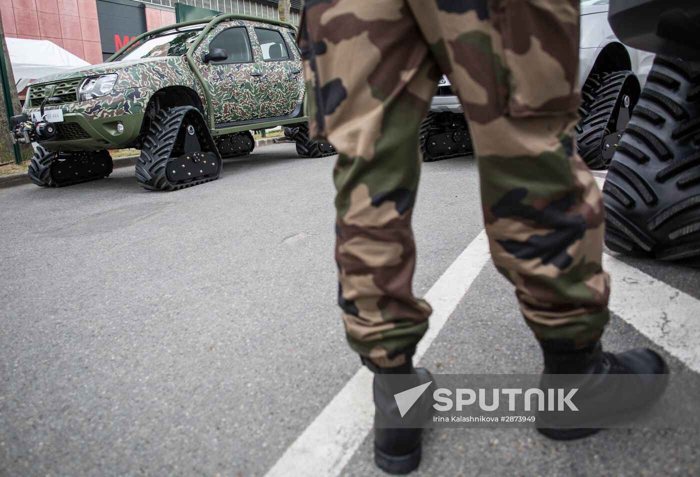 EUROSATORY international defense exhibition in Paris