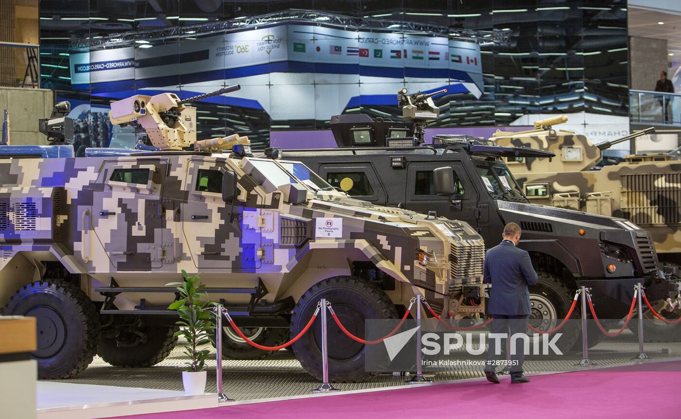 EUROSATORY international defense exhibition in Paris