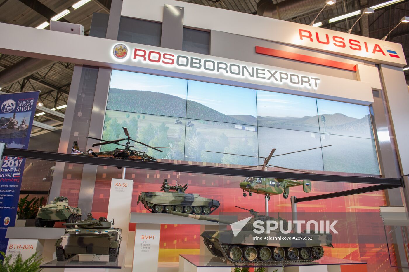 EUROSATORY international defense exhibition in Paris