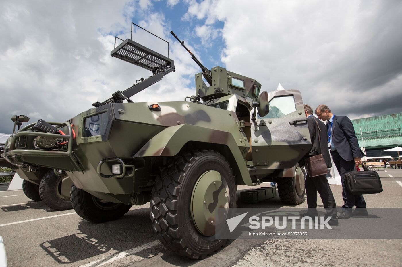 EUROSATORY international defense exhibition in Paris