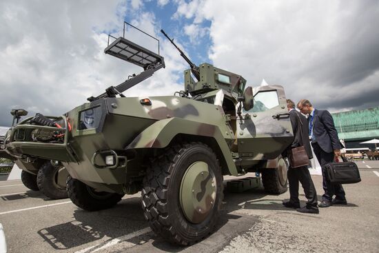 EUROSATORY international defense exhibition in Paris