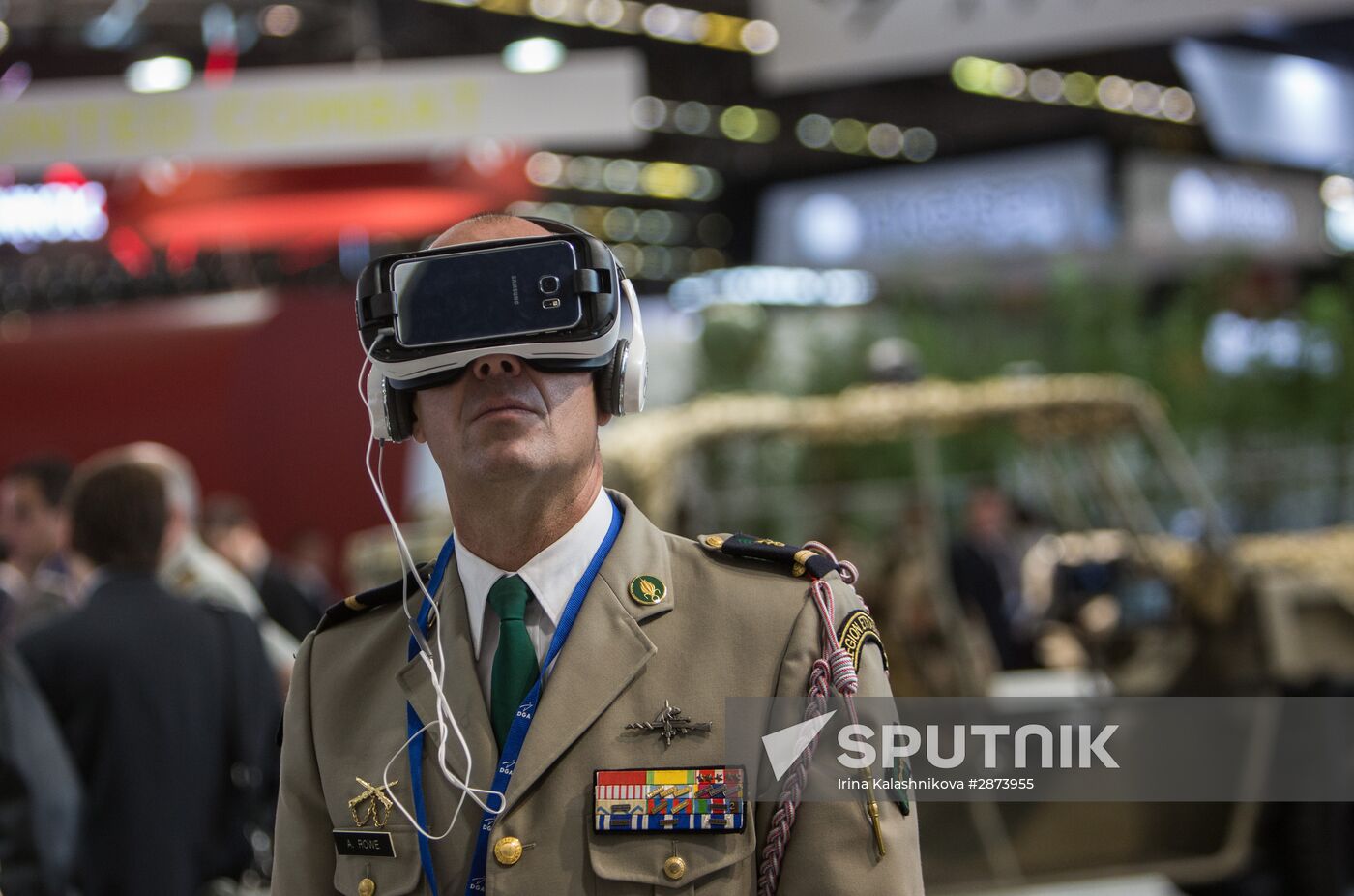 EUROSATORY international defense exhibition in Paris