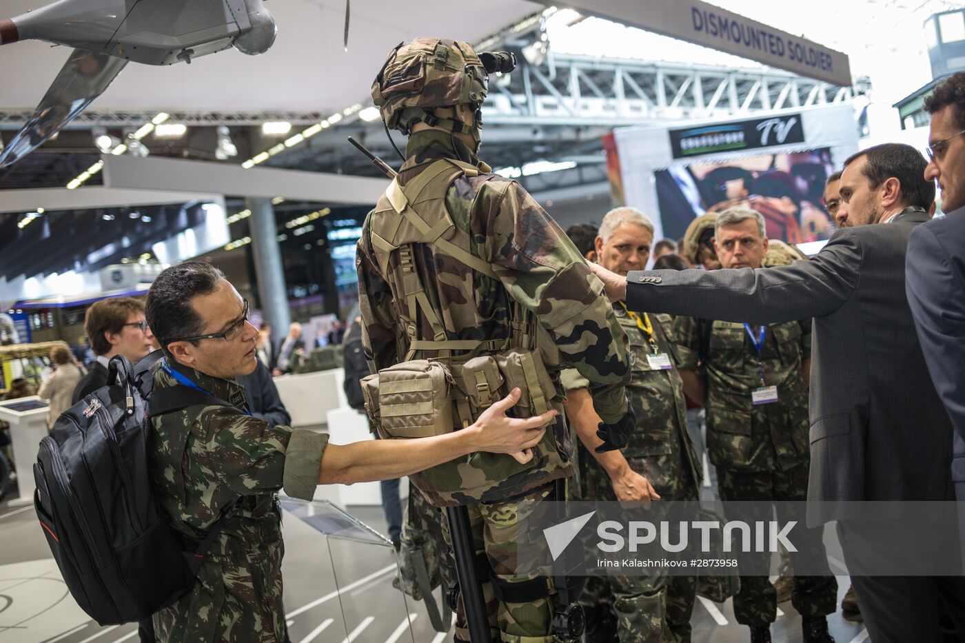 EUROSATORY international defense exhibition in Paris