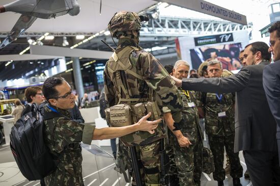 EUROSATORY international defense exhibition in Paris